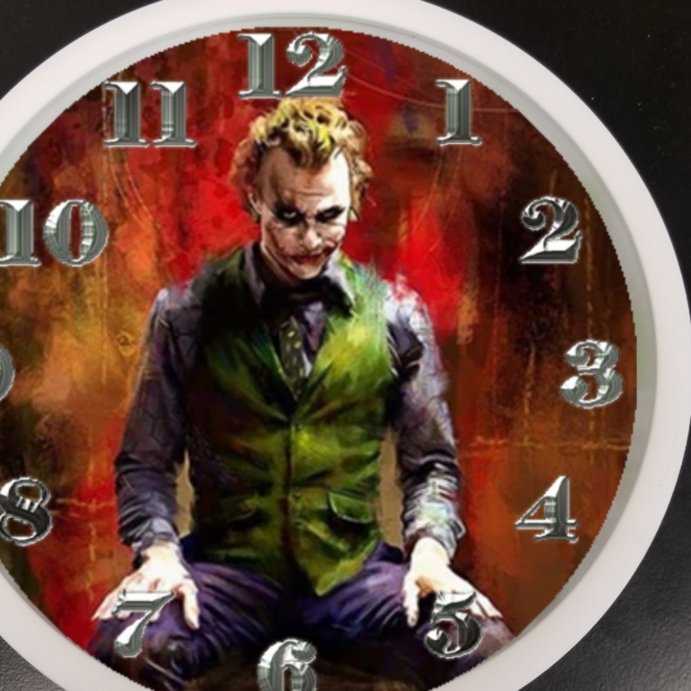 Joker sits
